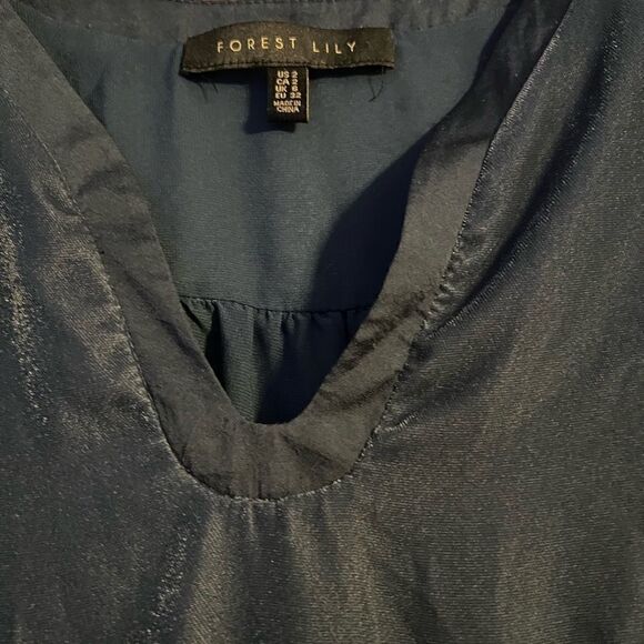 Nordstroms Lily Velvet Shift Dress Size 2 - Picture 7 of 12